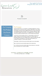 Mobile Screenshot of greenleafresources.com